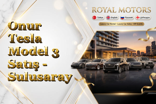 Onur Tesla Model 3 Satış - Sulusaray