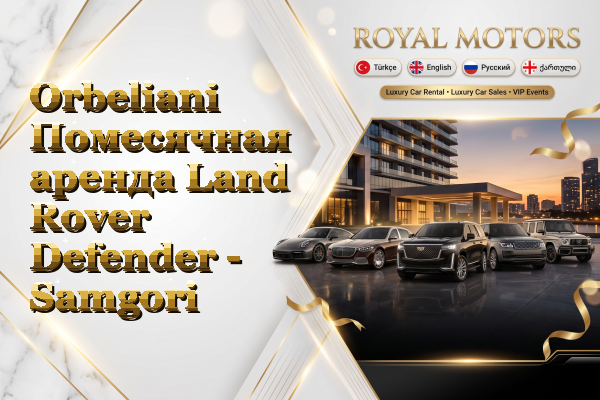 Orbeliani Помесячная аренда Land Rover Defender - Samgori