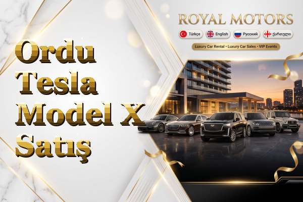 Ordu Tesla Model X Satış