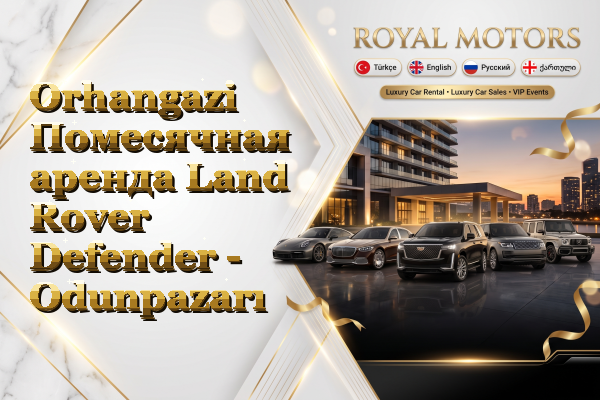Orhangazi Помесячная аренда Land Rover Defender - Odunpazarı