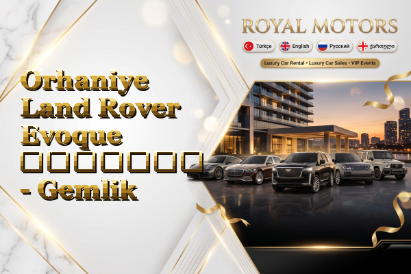Orhaniye Land Rover Evoque გაყიდვა - Gemlik