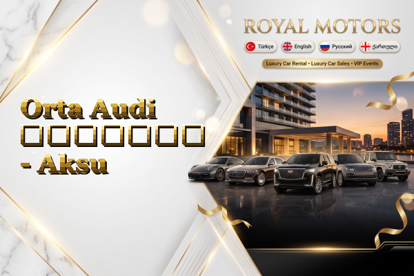 Orta Audi გაყიდვა - Aksu