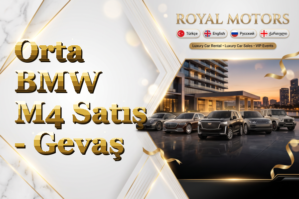 Orta BMW M4 Satış - Gevaş
