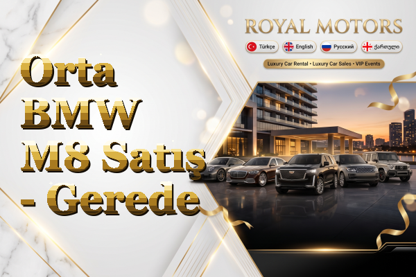 Orta BMW M8 Satış - Gerede