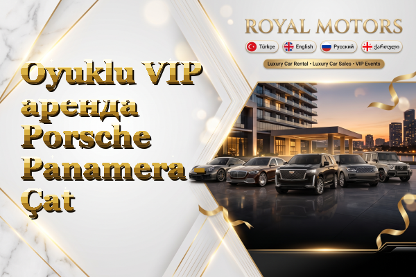 Oyuklu VIP аренда Porsche Panamera - Çat