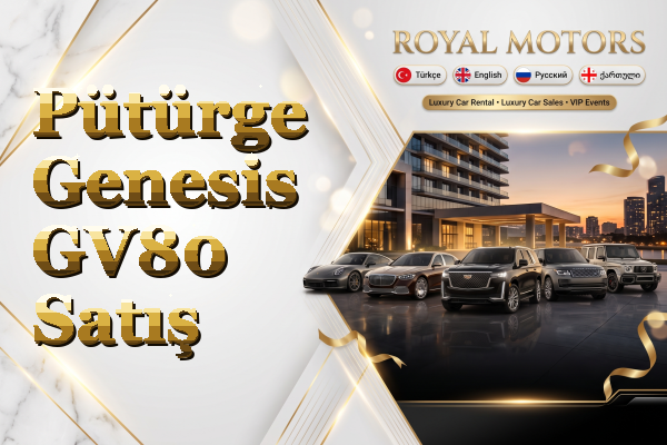 Pütürge Genesis GV80 Satış