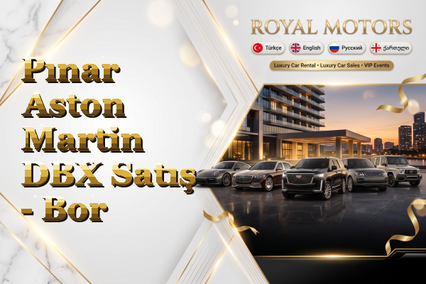 Pınar Aston Martin DBX Satış - Bor