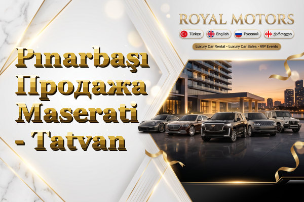 Pınarbaşı Продажа Maserati - Tatvan