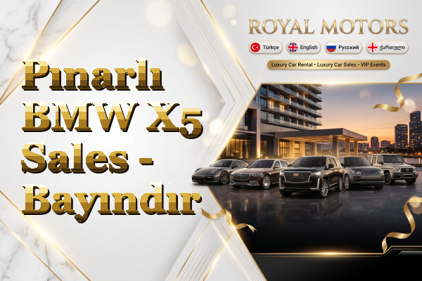 Pınarlı BMW X5 Sales - Bayındır