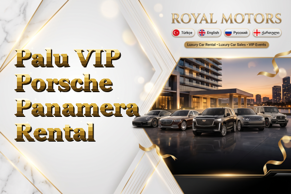 Palu VIP Porsche Panamera Rental
