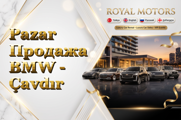 Pazar Продажа BMW - Çavdır