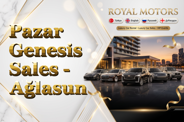 Pazar Genesis Sales - Ağlasun