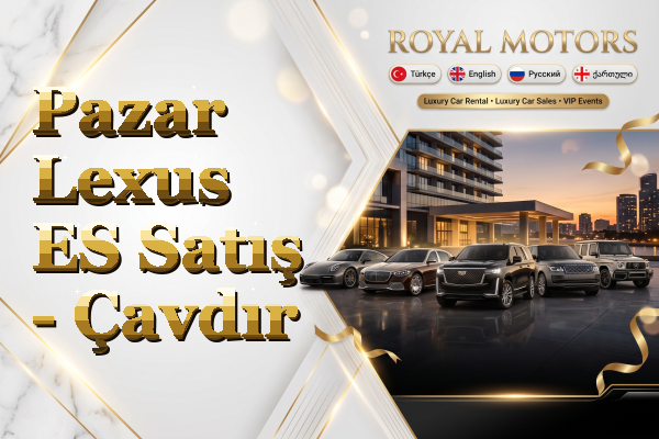 Pazar Lexus ES Satış - Çavdır