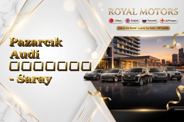 Pazarcık Audi გაყიდვა - Saray
