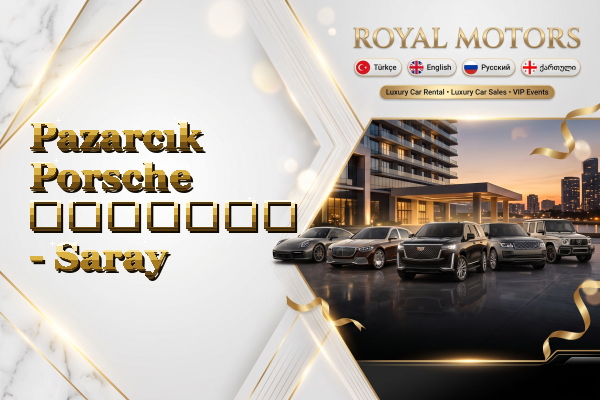 Pazarcık Porsche გაყიდვა - Saray