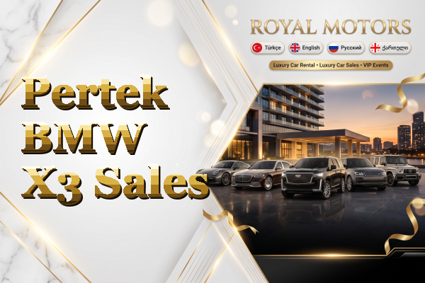 Pertek BMW X3 Sales