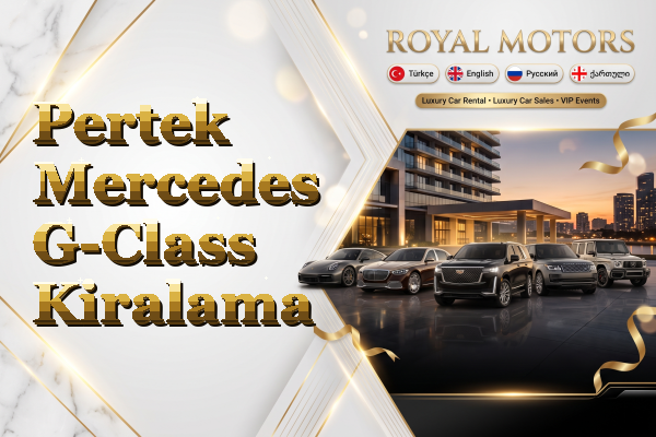 Pertek Mercedes G-Class Kiralama