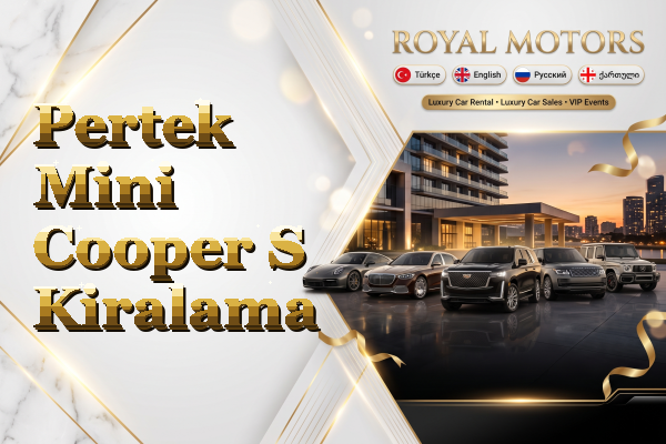 Pertek Mini Cooper S Kiralama