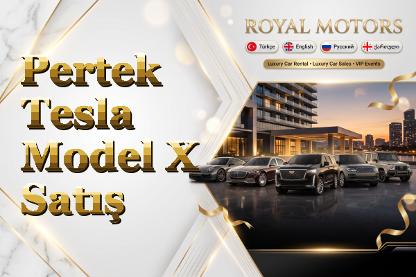 Pertek Tesla Model X Satış