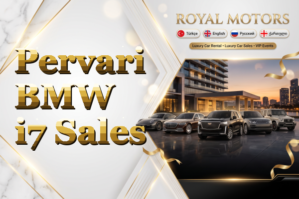 Pervari BMW i7 Sales