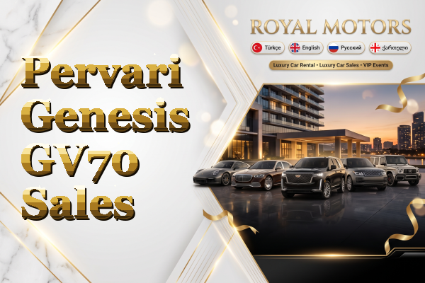 Pervari Genesis GV70 Sales