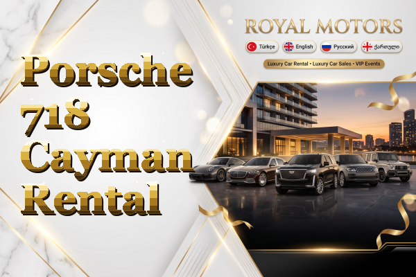 Porsche 718 Cayman Rental