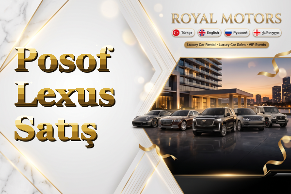 Posof Lexus Satış