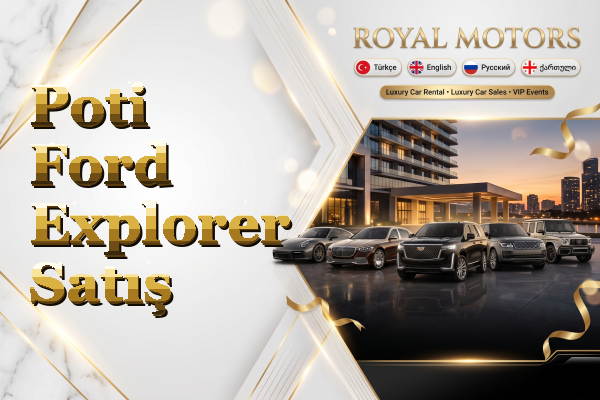 Poti Ford Explorer Satış