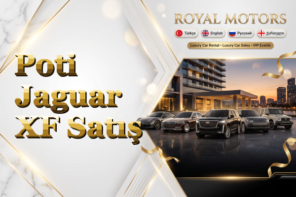 Poti Jaguar XF Satış