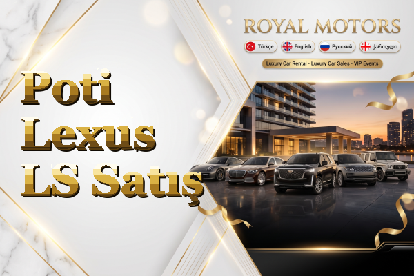 Poti Lexus LS Satış