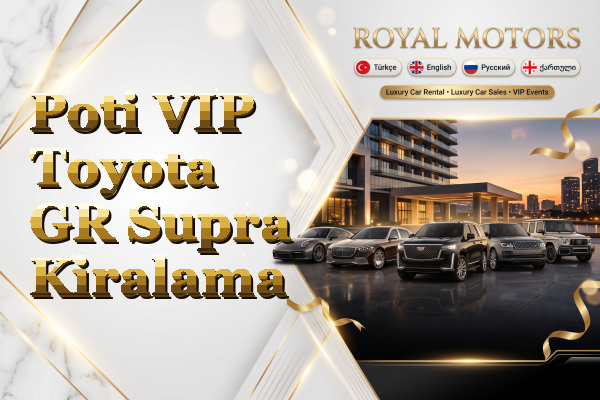 Poti VIP Toyota GR Supra Kiralama