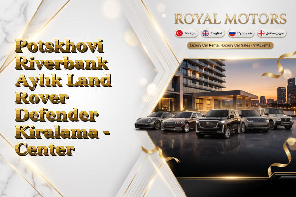 Potskhovi Riverbank Aylık Land Rover Defender Kiralama - Center