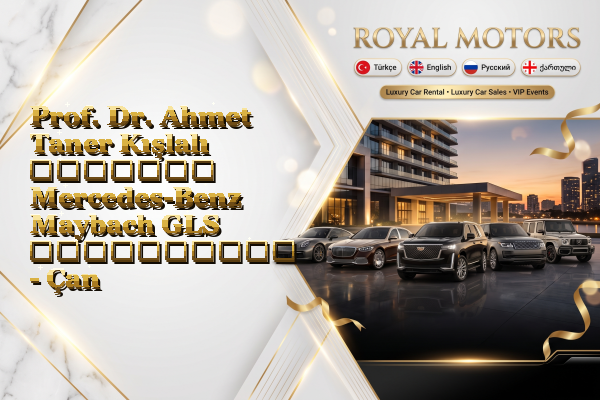 Prof. Dr. Ahmet Taner Kışlalı მძღოლით Mercedes-Benz Maybach GLS გაქირავება - Çankaya