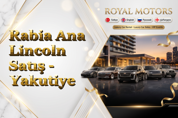 Rabia Ana Lincoln Satış - Yakutiye