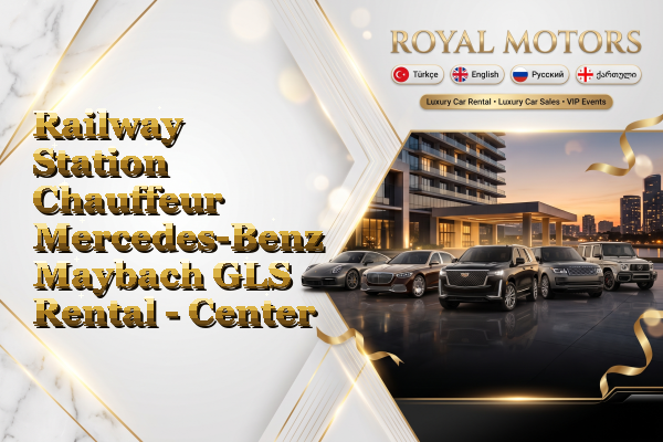 Railway Station Chauffeur Mercedes-Benz Maybach GLS Rental - Center