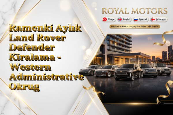 Ramenki Aylık Land Rover Defender Kiralama - Western Administrative Okrug
