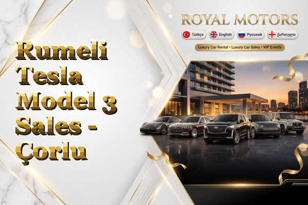 Rumeli Tesla Model 3 Sales - Çorlu