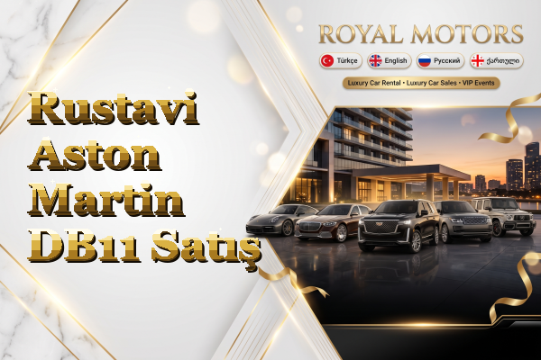 Rustavi Aston Martin DB11 Satış