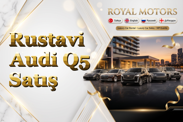 Rustavi Audi Q5 Satış