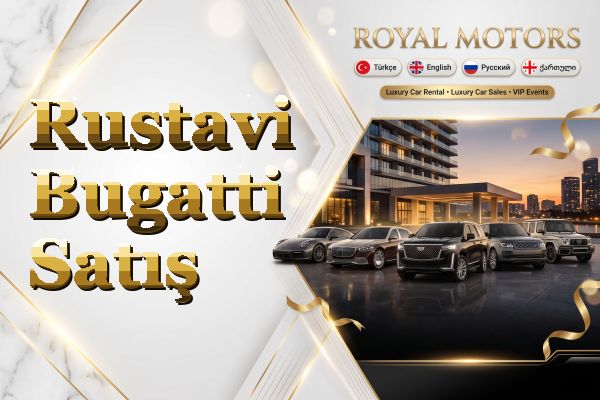 Rustavi Bugatti Satış