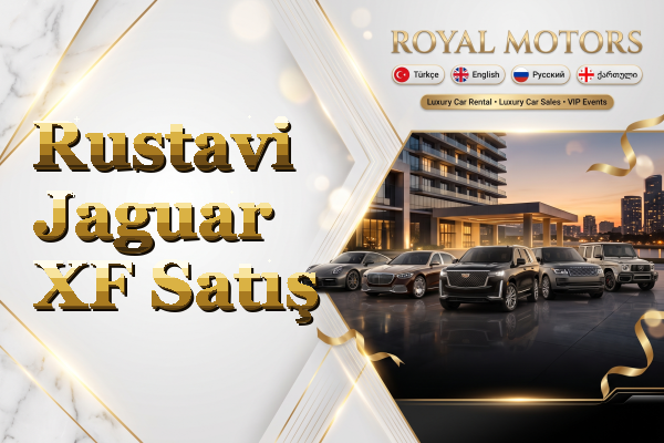 Rustavi Jaguar XF Satış