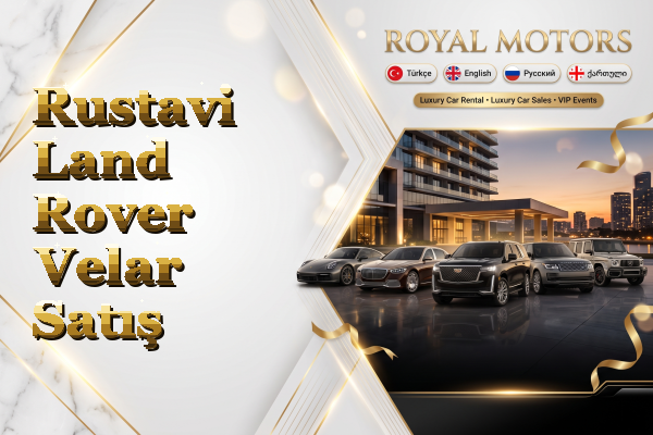 Rustavi Land Rover Velar Satış