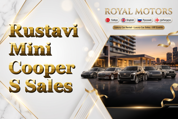 Rustavi Mini Cooper S Sales