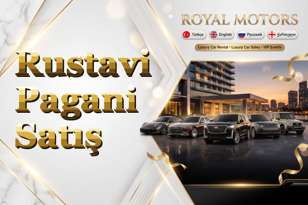 Rustavi Pagani Satış