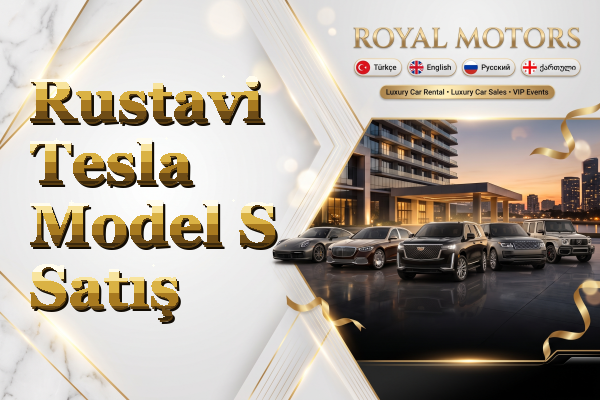 Rustavi Tesla Model S Satış
