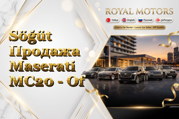 Söğüt Продажа Maserati MC20 - Of