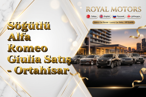 Söğütlü Alfa Romeo Giulia Satış - Ortahisar
