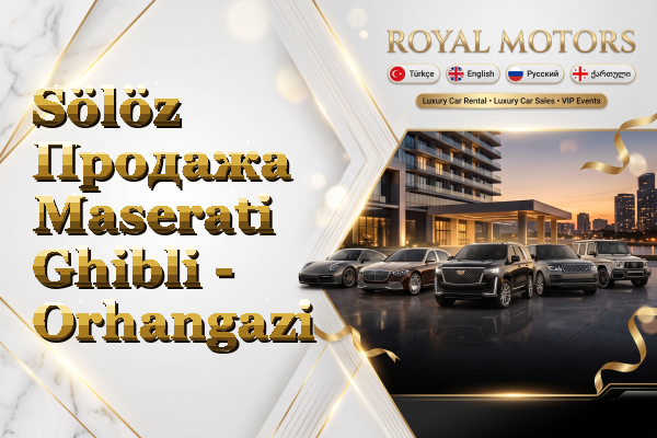Sölöz Продажа Maserati Ghibli - Orhangazi
