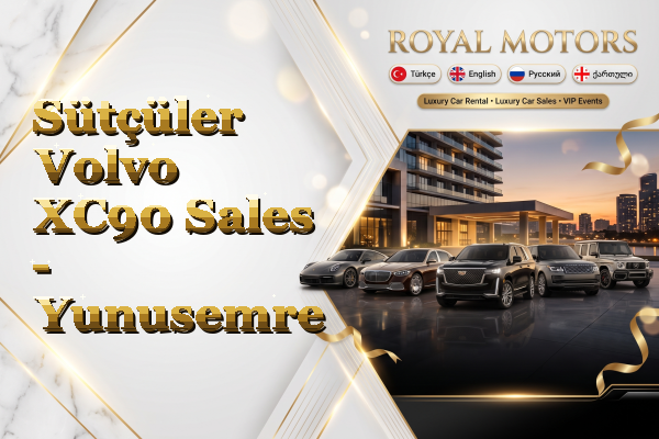 Sütçüler Volvo XC90 Sales - Yunusemre