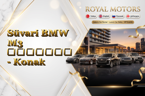 Süvari BMW M3 გაყიდვა - Konak